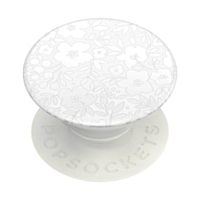PopSockets PopGrip pour Smartphone Universel Blanc