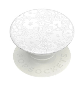 PopSockets PopGrip pour Smartphone Universel Blanc