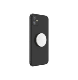 PopSockets PopGrip pour Smartphone Universel Blanc
