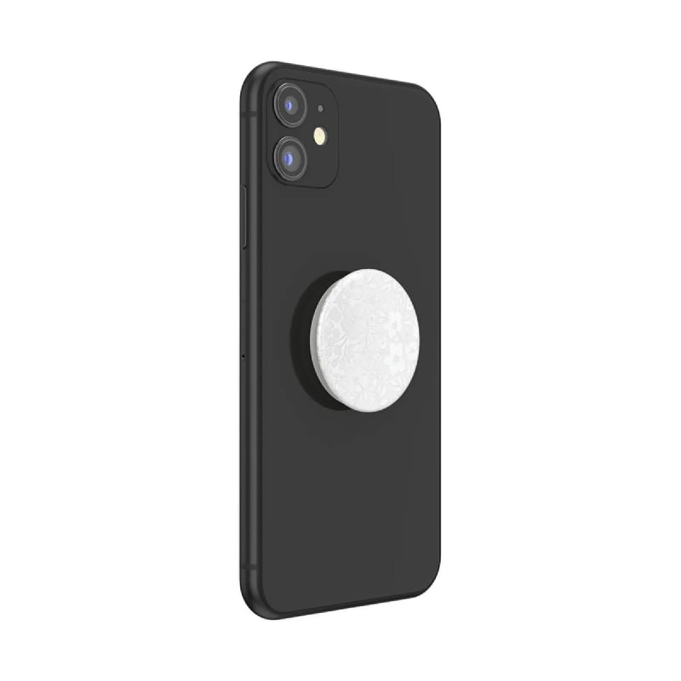 PopSockets PopGrip pour Smartphone Universel Blanc — image 3