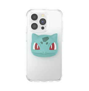PopSockets PopGrip pour Smartphone Universel Modèle Bulbasaur Vert