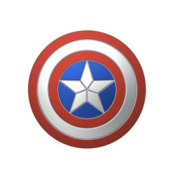 PopSockets PopGrip pour Smartphone Universel Modèle Captain America Multicolore