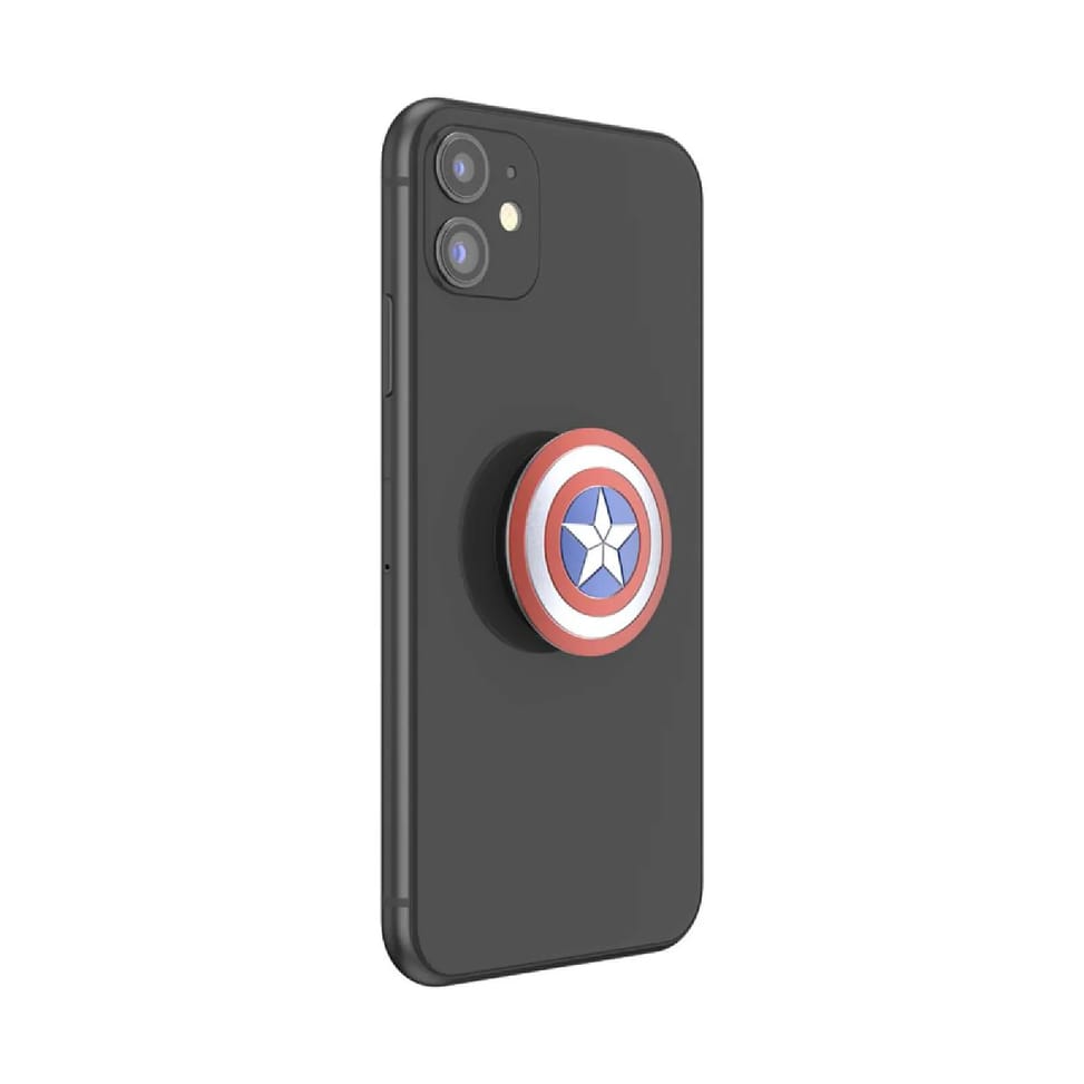 PopSockets PopGrip pour Smartphone Universel Modèle Captain America Multicolore — image 3