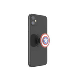 PopSockets PopGrip pour Smartphone Universel Modèle Captain America Multicolore