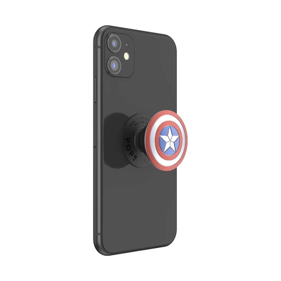 PopSockets PopGrip pour Smartphone Universel Modèle Captain America Multicolore — image 4