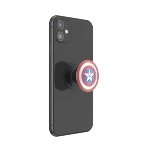PopSockets PopGrip pour Smartphone Universel Modèle Captain America Multicolore