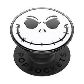 PopSockets PopGrip pour Smartphone Universel Modèle Enamel Jack Blanc / Noir — image 2