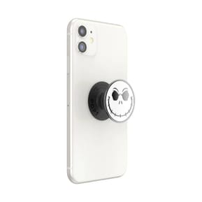 PopSockets PopGrip pour Smartphone Universel Modèle Enamel Jack Blanc / Noir — image 3