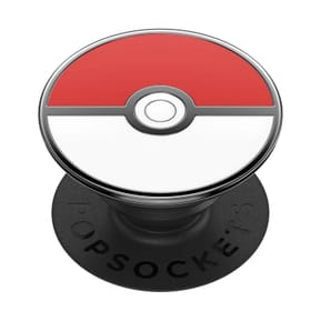 PopSockets PopGrip pour Smartphone Universel Modèle Pokeball Rouge