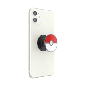 PopSockets PopGrip pour Smartphone Universel Modèle Pokeball Rouge — image 3