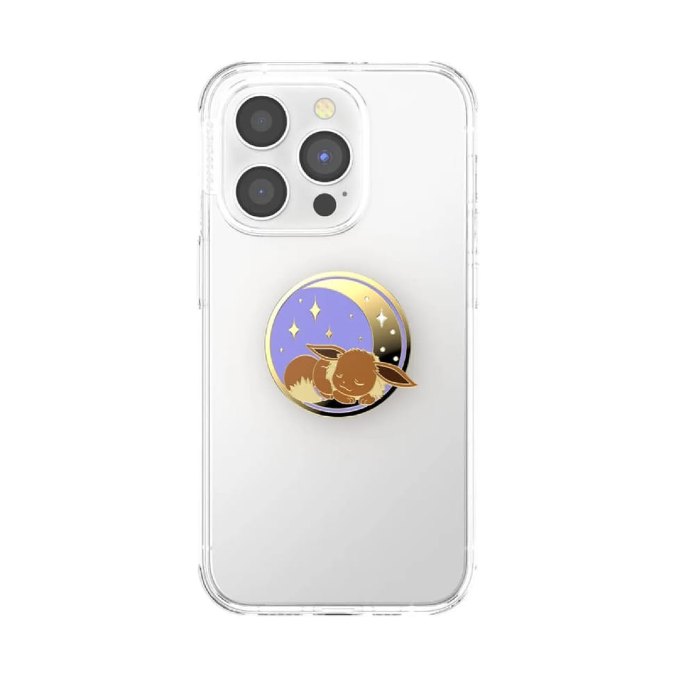 PopSockets PopGrip pour Smartphone Universel Modèle Sleeping EEVEE Multicolore — image 3