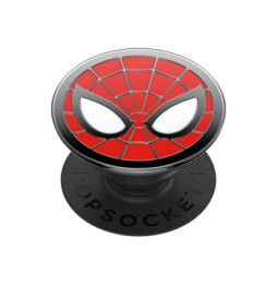 PopSockets PopGrip pour Smartphone Universel Modèle Spiderman Rouge