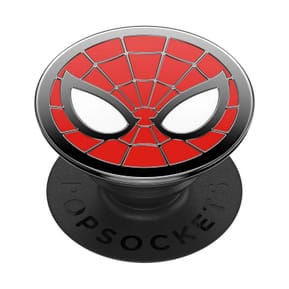 PopSockets PopGrip pour Smartphone Universel Modèle Spiderman Rouge