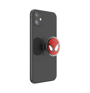 PopSockets PopGrip pour Smartphone Universel Modèle Spiderman Rouge