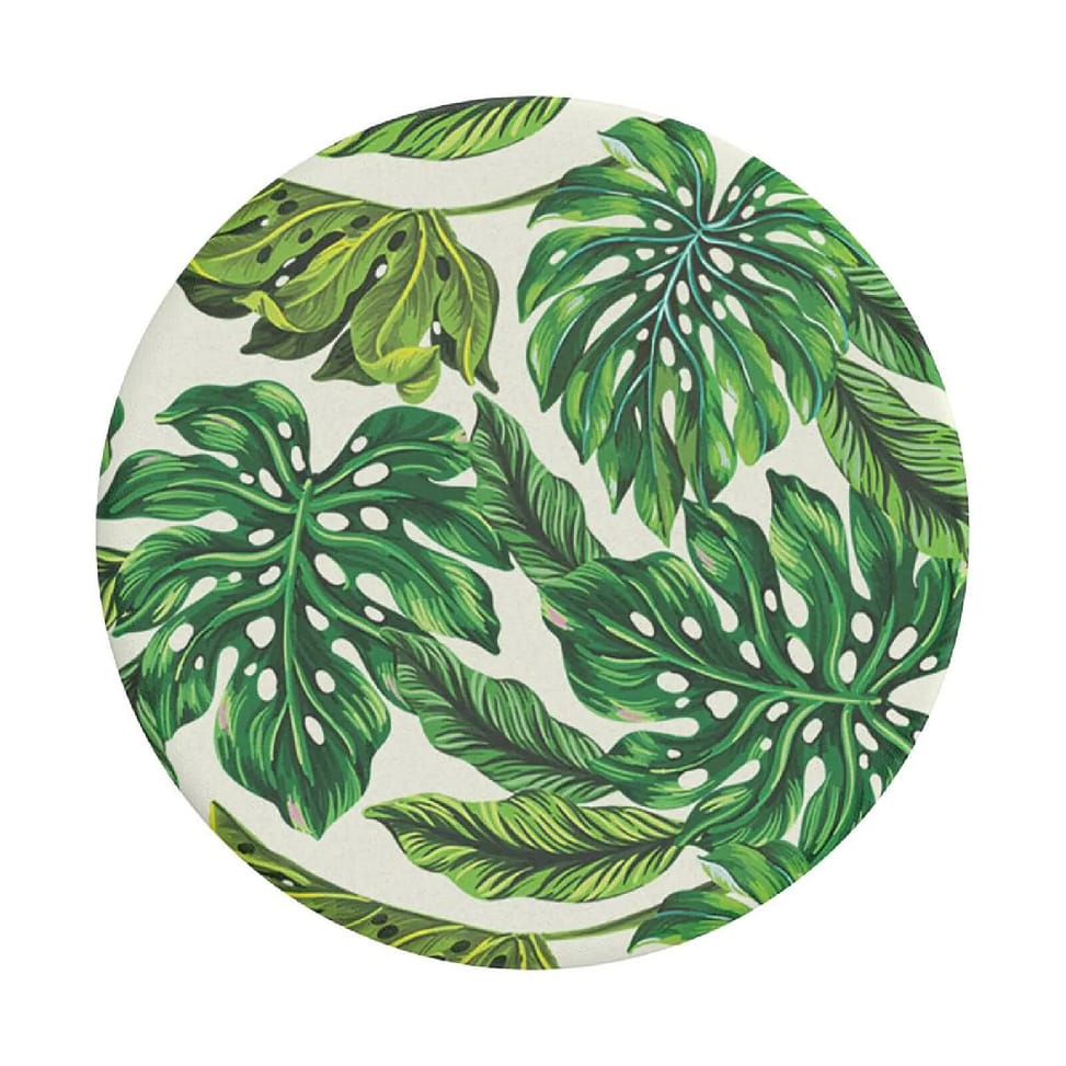 PopSockets PopGrip pour Smartphone Universel Monstera Deliciosa Vert — image 2