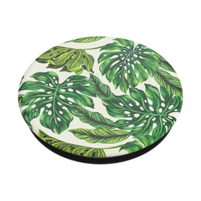 PopSockets PopGrip pour Smartphone Universel Monstera Deliciosa Vert — image 3