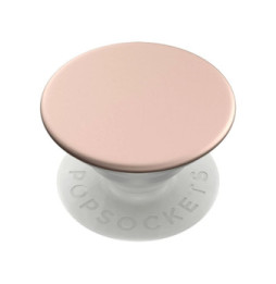 PopSockets PopGrip pour Smartphone Universel Premium Aluminium Rose