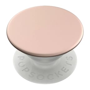PopSockets PopGrip pour Smartphone Universel Premium Aluminium Rose