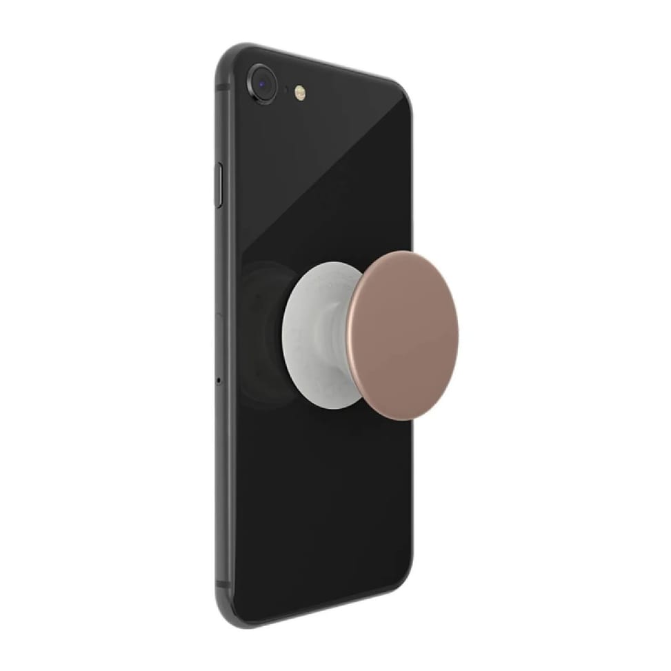PopSockets PopGrip pour Smartphone Universel Premium Aluminium Rose — image 3