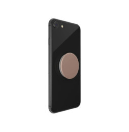 PopSockets PopGrip pour Smartphone Universel Premium Aluminium Rose