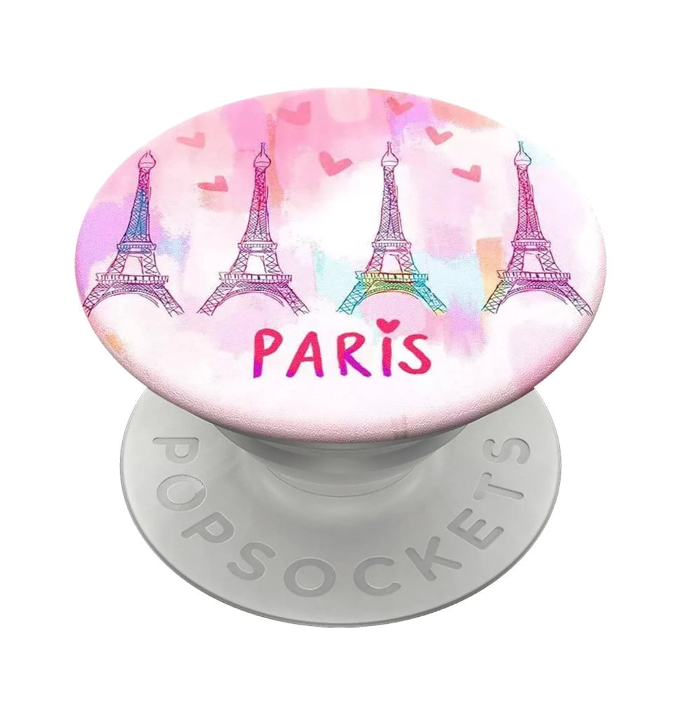 Popsockets PopGrip pour Téléphone Maintien Support Vidéo Design Love Paris