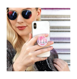 Popsockets PopGrip pour Téléphone Maintien Support Vidéo Design Love Paris