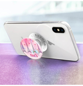 Popsockets PopGrip pour Téléphone Maintien Support Vidéo Design Love Paris