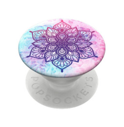 Popsockets PopGrip Rainbow Nirvana pour Smartphone, Bague et Support Universel Blanc