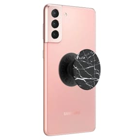 Popsockets PopGrip Smartphone design marbre Noir Maintient Support Vidéo — image 2