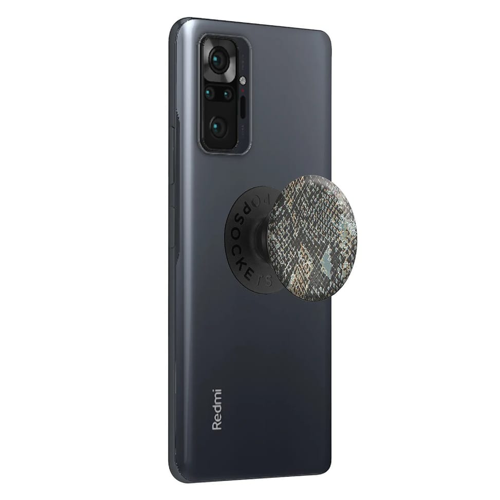 Popsockets PopGrip Smartphone design métal Python Maintient Support Vidéo — image 2