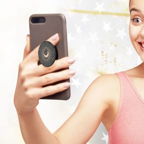 Popsockets PopGrip Smartphone design oeil mystique Maintient Support Vidéo — image 3