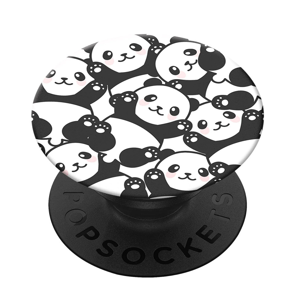 Popsockets PopGrip Smartphone design panda Maintient Support Vidéo