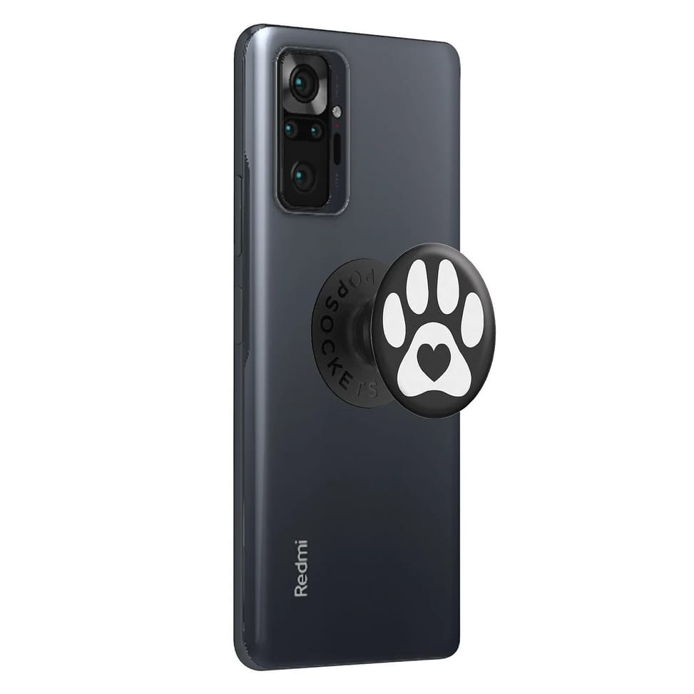 Popsockets PopGrip Smartphone design patte coeur Maintient Support Vidéo — image 2