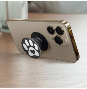 Popsockets PopGrip Smartphone design patte coeur Maintient Support Vidéo