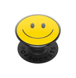 Popsockets PopGrip Smartphone Maintien et Support Vidéo Design smiley Jaune
