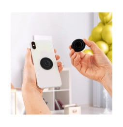 Popsockets PopGrip Smartphone Maintien et Support Vidéo Design smiley Jaune