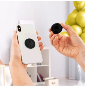 Popsockets PopGrip Smartphone Maintien et Support Vidéo Design smiley Jaune