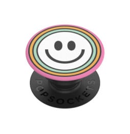 Popsockets PopGrip Smartphone Maintien Support Vidéo Design smiley multicolore