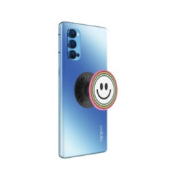 Popsockets PopGrip Smartphone Maintien Support Vidéo Design smiley multicolore