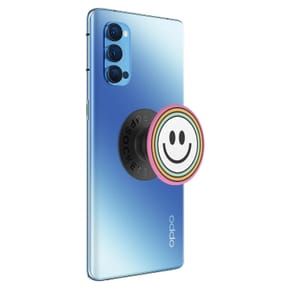 Popsockets PopGrip Smartphone Maintien Support Vidéo Design smiley multicolore — image 2