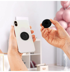 Popsockets PopGrip Smartphone Maintien Support Vidéo Design smiley multicolore