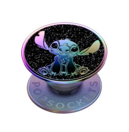 Popsockets PopGrip Space Stitch pour Smartphone, Bague et Support Universel Violet