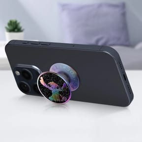 Popsockets PopGrip Space Stitch pour Smartphone, Bague et Support Universel Violet — image 3