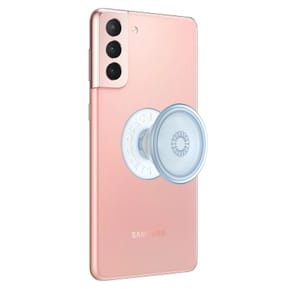 Popsockets PopGrip Téléphone Maintien Support Vidéo Design Bleu Translucide — image 2
