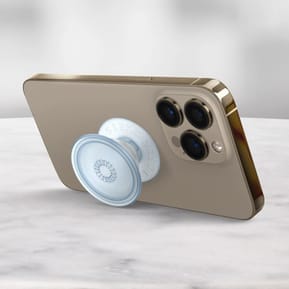 Popsockets PopGrip Téléphone Maintien Support Vidéo Design Bleu Translucide — image 4