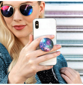 Popsockets PopGrip Téléphone Maintien Support Vidéo Design Nébuleuse