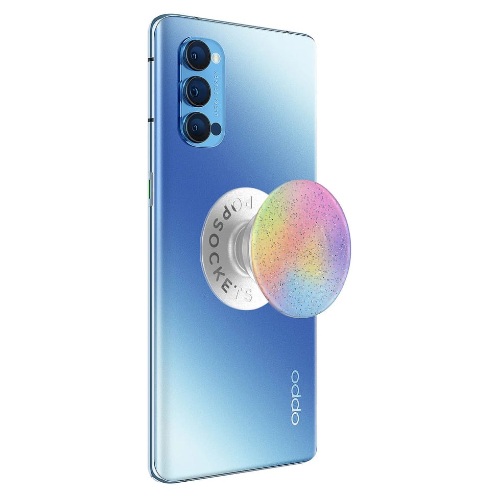 Popsockets PopGrip Téléphone Maintien Support Vidéo Design Paillettes Pastel — image 2