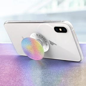 Popsockets PopGrip Téléphone Maintien Support Vidéo Design Paillettes Pastel — image 4