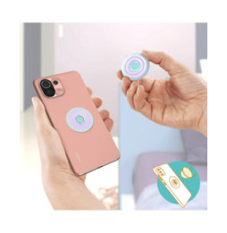 Popsockets PopGrip Téléphone Maintien Support Vidéo Design Prismatique