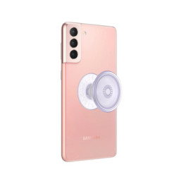 Popsockets PopGrip Téléphone Maintien Support Vidéo Design Violet Translucide